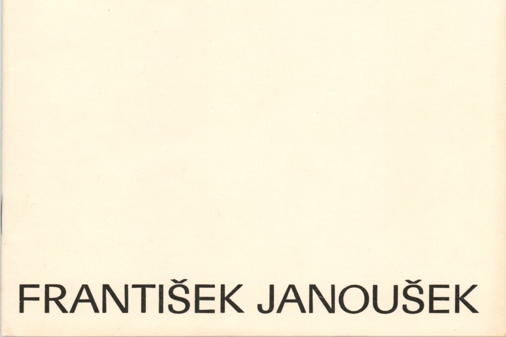 František Janoušek – obrazy a&nbsp;kresby 1929–1942